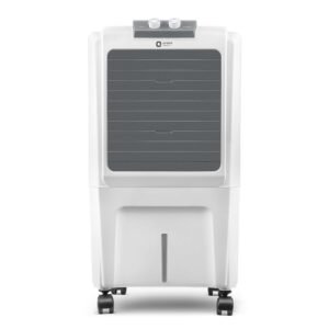 Orient Electric Durachill 40 L Portable Air Cooler For Home | Densenest Honeycomb Pads |More Air Delivery | Fully Collapsible Louvers |Inverter Compatible | 1 Year Warranty by Orient | White & Grey