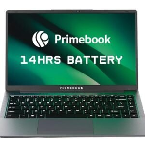 Primebook 2 Pro 2025 (New Launch) | 8GB RAM, 128GB UFS Storage | 14.1-Inch FHD IPS Display | 14 Hours Battery | MediaTek Helio G99 | Android 15 (PrimeOS 3.0) | Backlit Keyboard | in-Built AI (Gray)