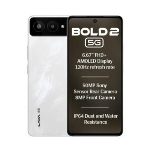 Lava Bold 2 5G (Feather White, 6 GB RAM, 128 GB