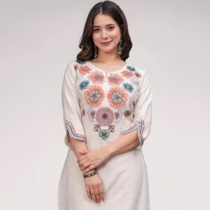 rytras Women Straight Kurta Set with Palazzo Pants
