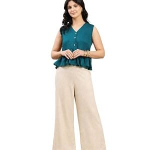 Stylum Women's Printed Rayon Kurti Pant Set