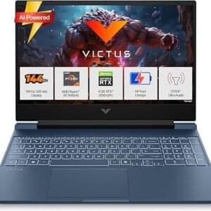 HP Victus, AMD Ryzen 7 7445HS, 4GB RTX 2050, 16GB DDR5(Upgradeable) 512GB SSD, FHD, 144Hz, 300 nits, IPS, 15.6'', Win11, M365* Office24, Blue, 2.29kg, fb3189ax /3122/ 23ax Backlit, Gaming Laptop