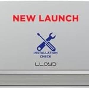 Lloyd 1.5 Ton 3 Star Inverter Split AC (5 in 1 Convertible, Copper, Anti-Viral + PM 2.5 Filter, White with Chrome Deco Strip, GLS18I3FWAGC)