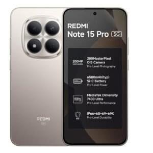 REDMI Note 15 Pro 5G (Silver Gray, 8GB+128GB) | 200MasterPixel