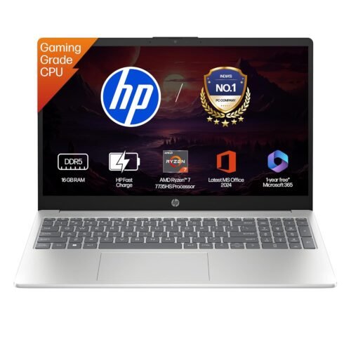 HP 15, AMD Ryzen 7 7735HS (16GB DDR5,512GB SSD)