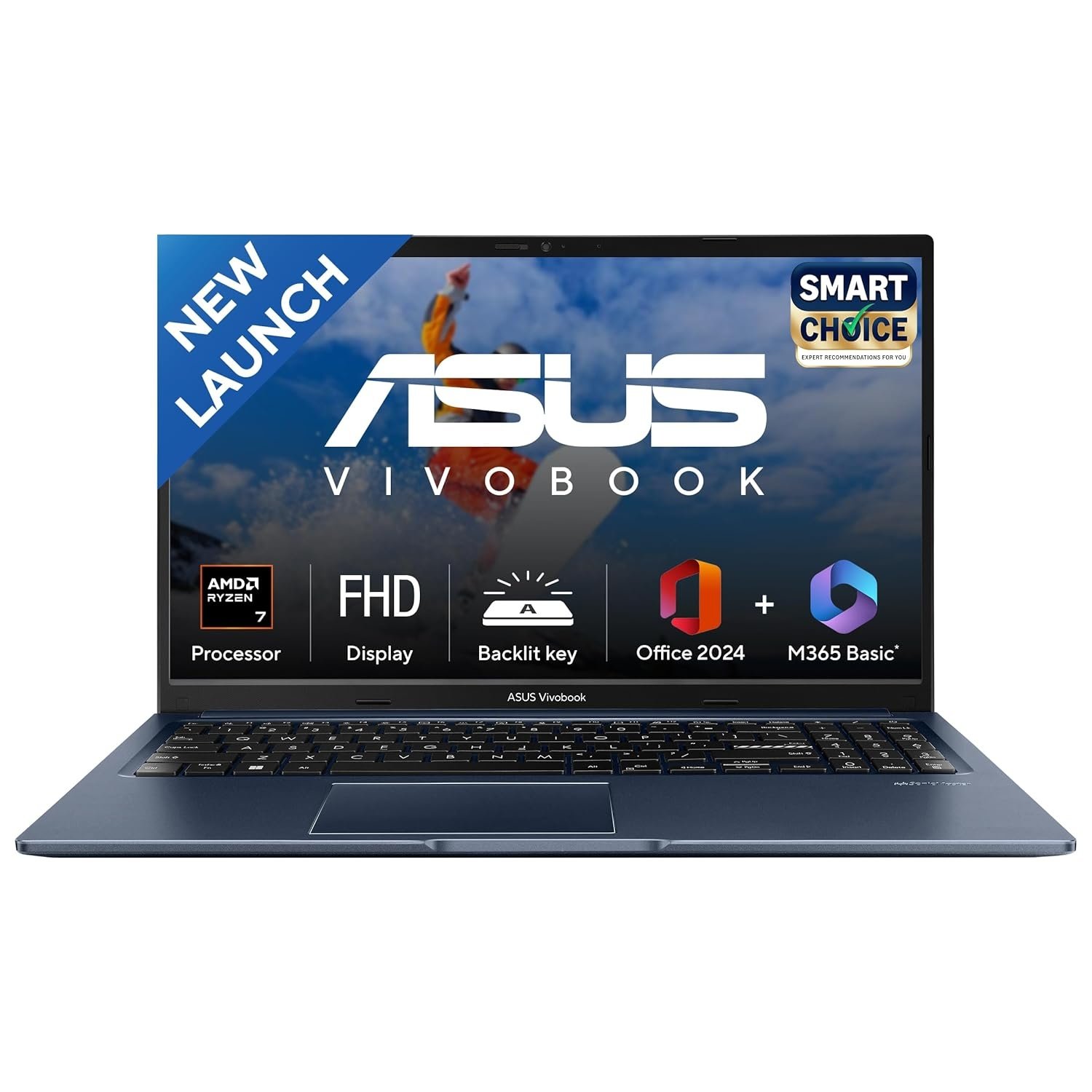 ASUS Vivobook 15, Smartchoice, AMD Ryzen 7 5825U