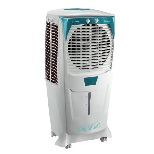 Crompton Ozone 75 Litres Desert Air Cooler for home | Large & Easy Clean Ice Chamber | 4-Way Air Deflection | High Density Honeycomb Pads | Everlast Pump | Auto Fill