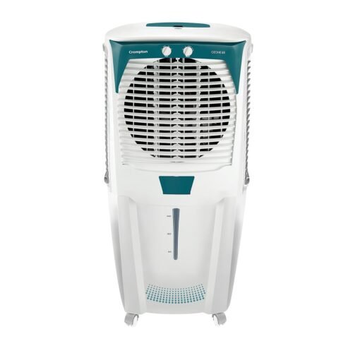 Crompton Ozone 88 Litres Desert Air Cooler for home | Large & Easy Clean Ice Chamber | 4-Way Air Deflection | High Density Honeycomb Pads | Everlast Pump | Auto Fill