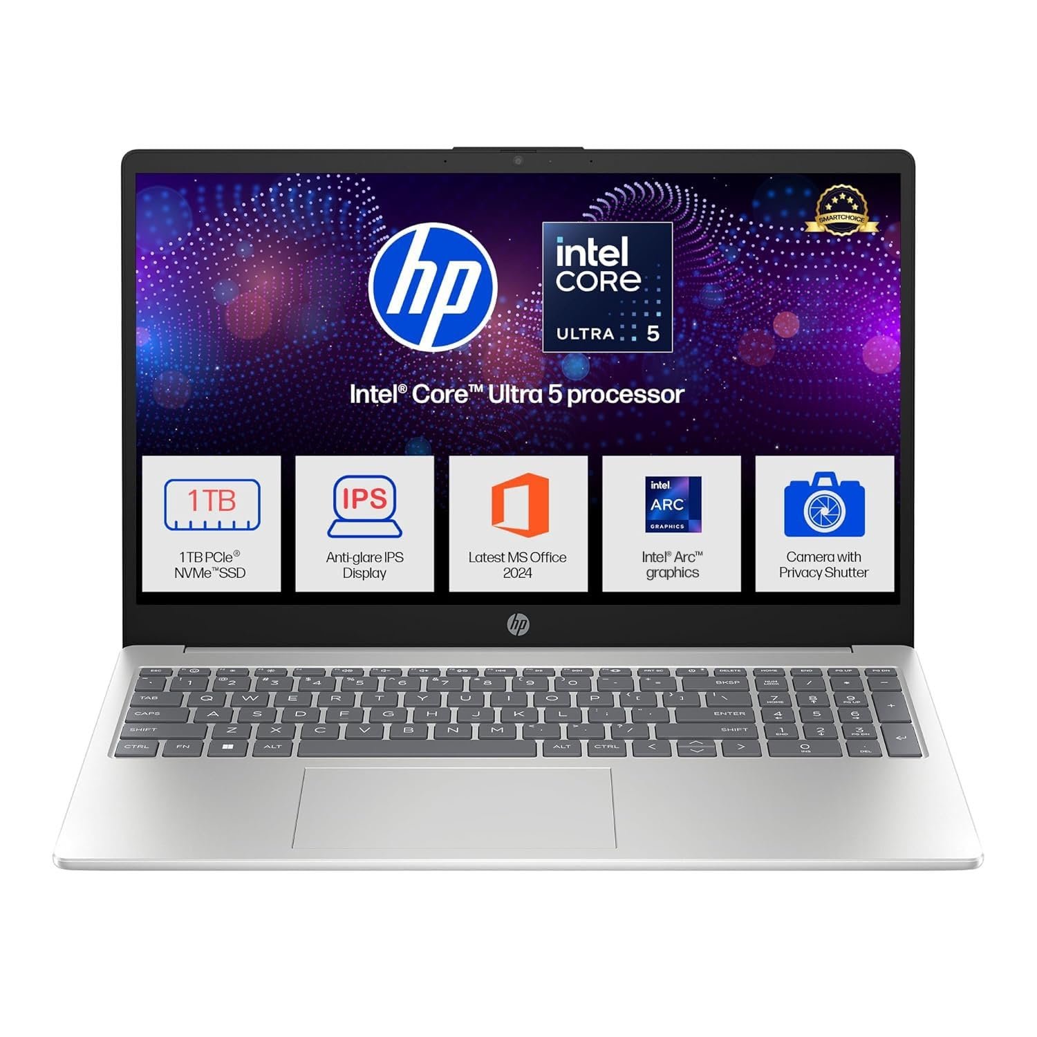 HP 15, Intel Core Ultra 5 125H (16GB DDR5, 1TB SSD)