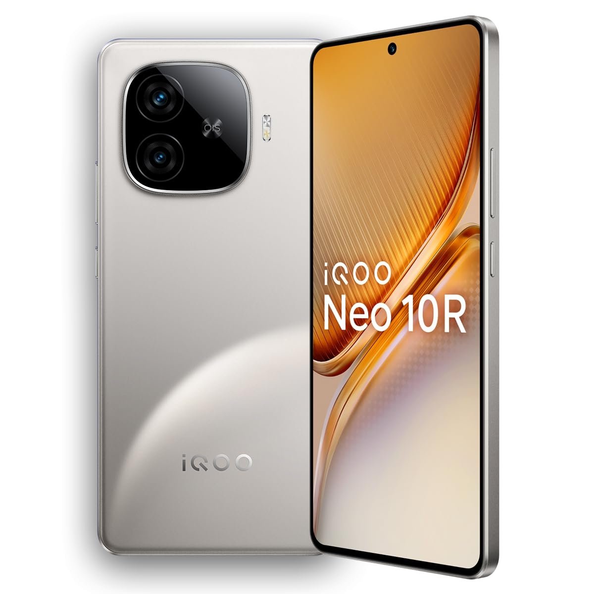 iQOO Neo 10R 5G (Moonknight Titanium, 8GB RAM, 256GB Storage