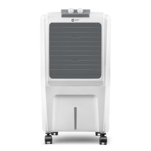 Orient Electric Durachill 40 L Portable Air Cooler For Home | Densenest Honeycomb Pads |More Air Delivery | Fully Collapsible Louvers |Inverter Compatible | 1 Year Warranty by Orient | White & Grey