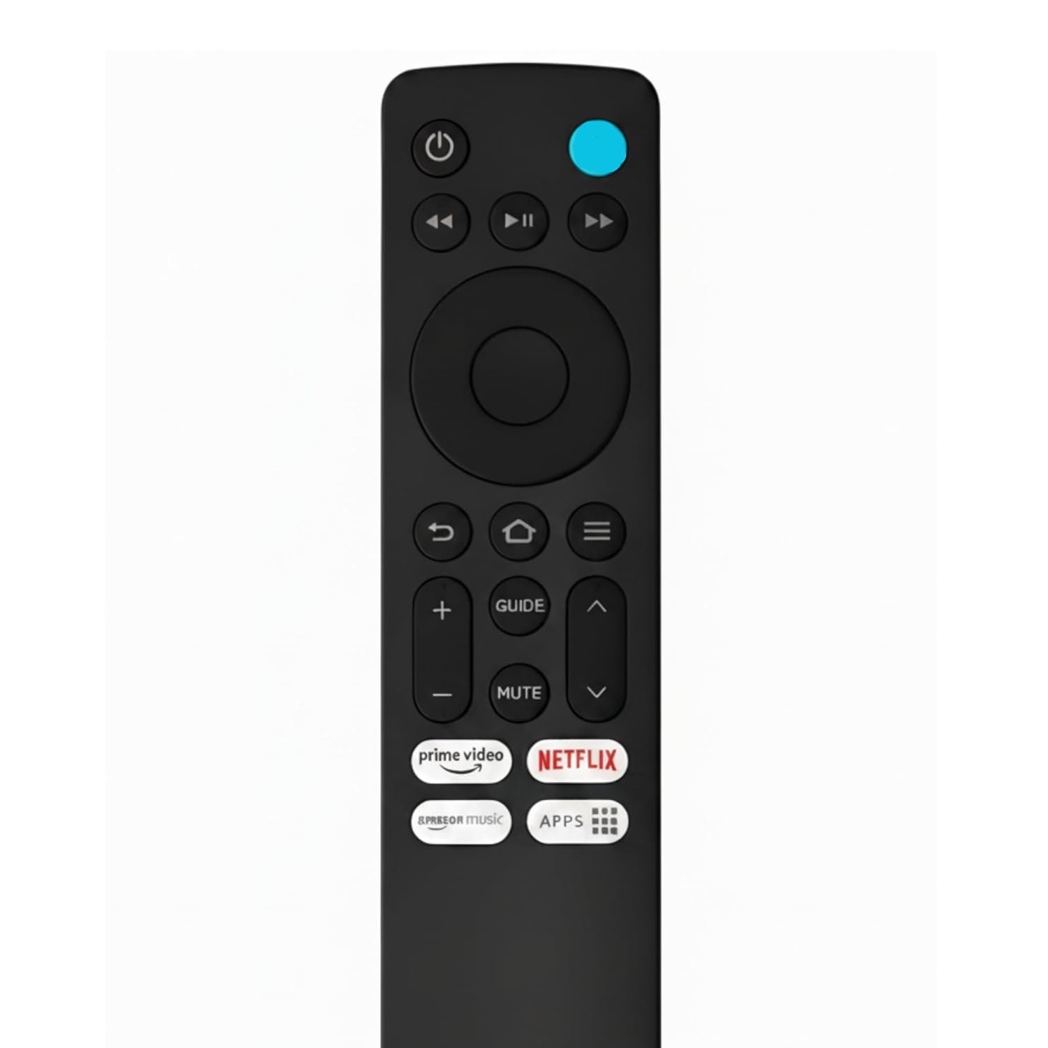 Remote Control Compatible with Redmi Fire TV, Smart LCD/LED TV (with Prime Video, Netflix, Amazon Music & Easy Apps Access) (Without Voice, Without Alexa Support)