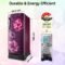 Samsung 183 L, 4 Star, Digital Inverter, Direct-Cool Single Door Refrigerator (RR20C1824CR/HL, Red, Camellia Purple, Base Stand Drawer)