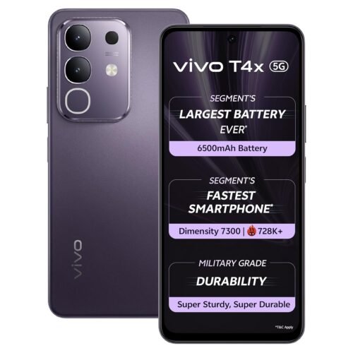 VIVO T4x (Pronto Purple, 6GB + 128GB)